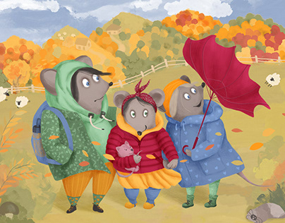 Autumn Mice in the Mountains