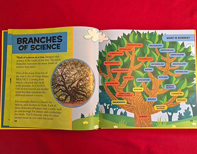 National Geographic Kids Science Tree Illustration
