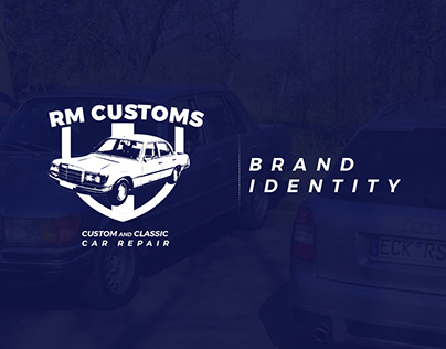RM Customs - Logo & Identity