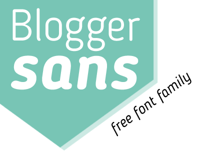 Blogger Sans (Free Typeface)