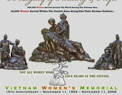 Vietnam Women's Memorial 15th Anniversary Poster