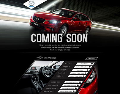 Mazda Singapore Website