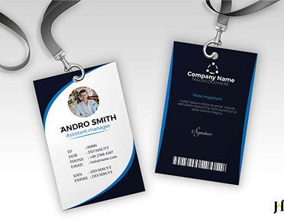 Professional Id Card Projects | Photos, Videos, Logos, Illustrations And  Branding On Behance
