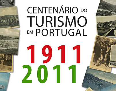 Cartaz Centenário do Turismo em Portugal