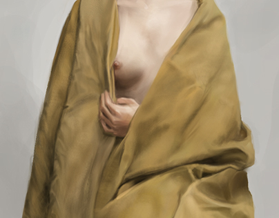Girl and Cloth (Louis Treserras Study)