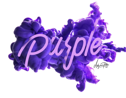Dailytype "Hello purple"