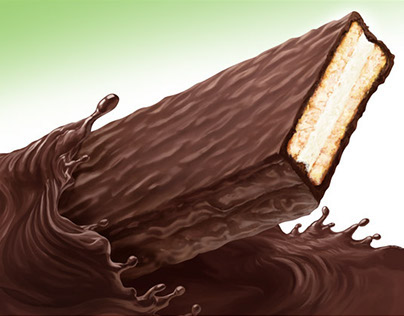 Chocolate splash - Rice Bar