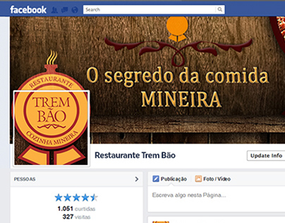 Facebook - Restaurante Trem Bão