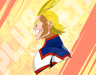 Allmight | Character Design | Side Profile