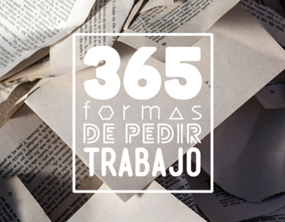 365 FORMAS DE PEDIR TRABAJO