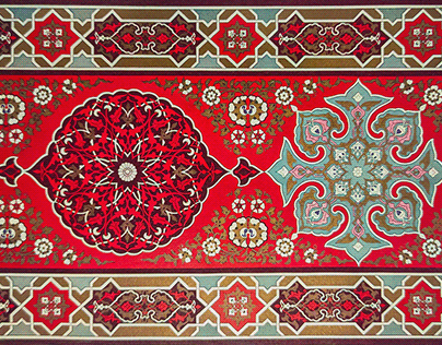 Floral Pattern: Bahmani Tombs of Bidar