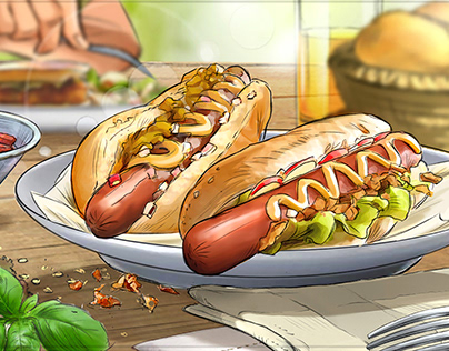 storyboard "Veggi BBQ"
