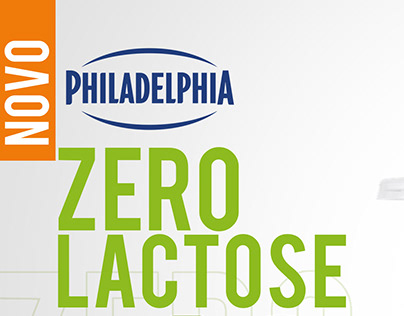 Campanha de lançamento Philadelphia Zero Lactose