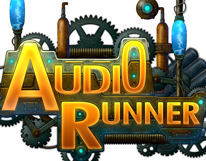 Audio runner game UI