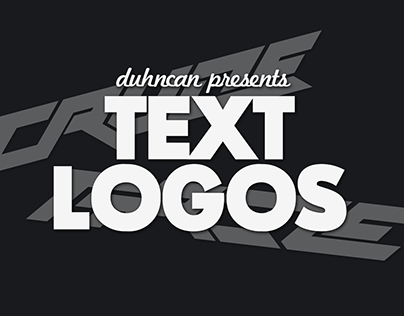 Text Logos
