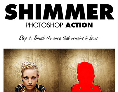 Shimmer Photoshop Action