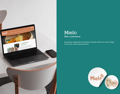 Mielo - Création d'un site e-commece