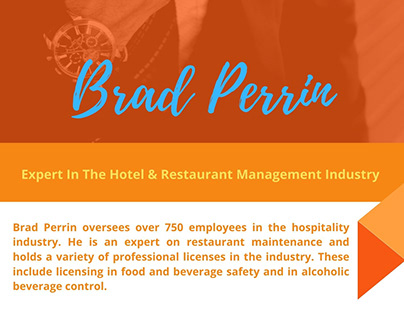 Brad Perrin - Hotel & Restaurant Management Industry