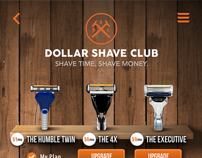 Dollar Shave Club Mobile App