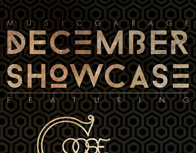 Music Garage: December Showcase Poster