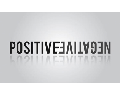 Positive/Negative editorial spreads