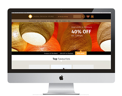 India Design Store | Website Design