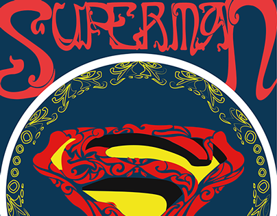 Superman / Art-Nouveau / BG.
