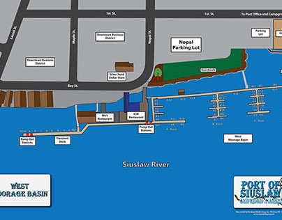 Port Commercial Slips Map