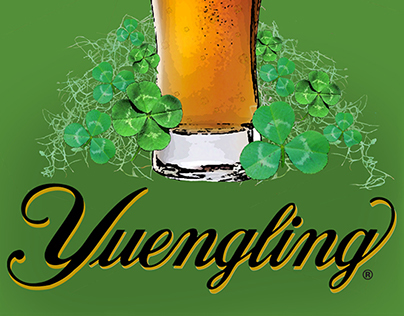  St. Patrick's Day Poster: Yuengling