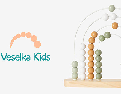Logo of the Ukrainian company Veselka Kids