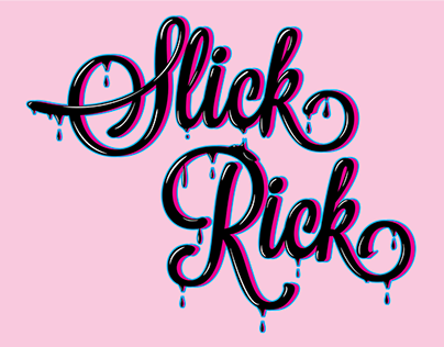 Slick Rick - Vector Typography
