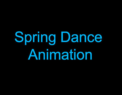 Spring Dance ( Basic of Locomotion)