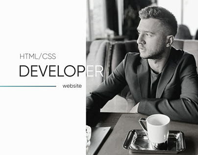 Portfolio website for HTML/CSS Developer