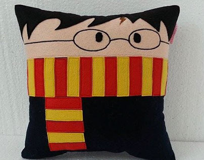 Handmade Gryffindor Harry Potter Plush Pillow