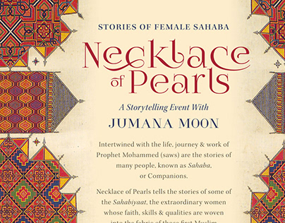 Poster | Necklace Of Pearls Storytelling Event