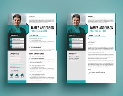 Business Cv/Resume And Cover Letter.