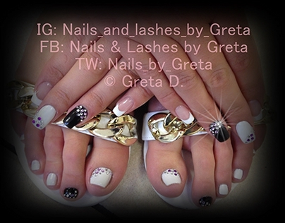 Gel Nail Extensions and Design