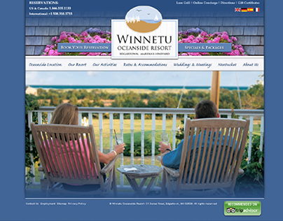 Winnetu home page redesign