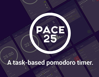 Pace 25: Pomodoro Timer (Material Design UI)
