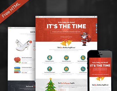 SantaGo - Free Christmas Sales & Affiliate Landing Page