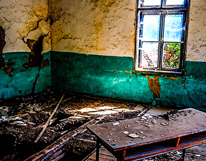 Abandoned Village School, Serbia 
