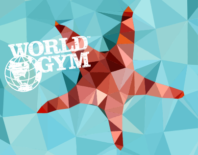 Low Polygon for World Gym Sterlitamak