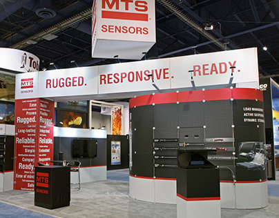 MTS Sensors Tradeshow Booth