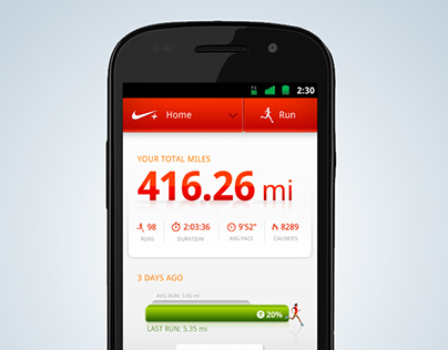 Nike+ Running Android 