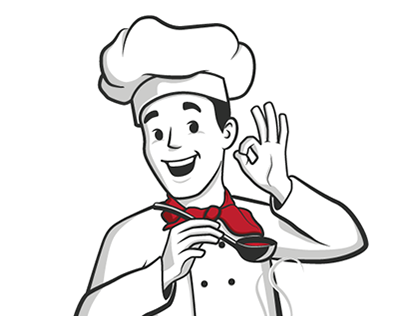 1950's Soup Chef Character