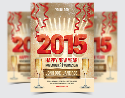 New Year Party Flyer / Poster - 20