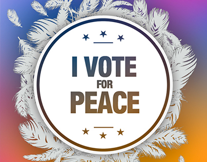 i vote for peace