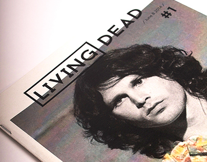 Magazine Design - Living Dead