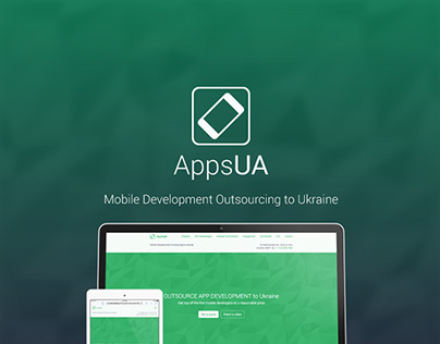 AppsUA landing page