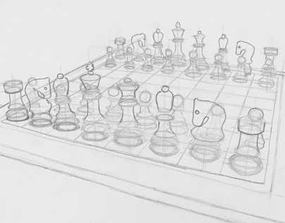 Sketch: Chess Board